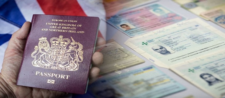 Real And Fake Passport