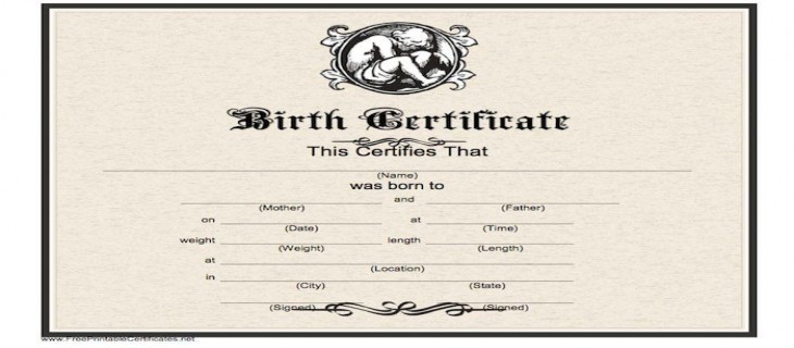 Birth Certificate